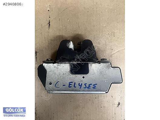 Citroen C Elysee Bagaj Kapağı Kilidi