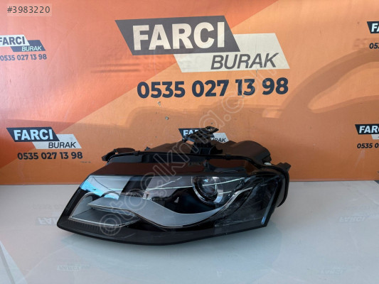 AUDİ A4 XENON LEDLİ SOL FAR SIFIR İTHAL 09-12 8K0941029G