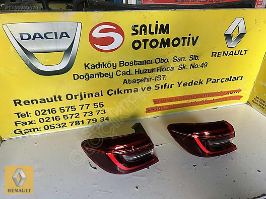 2020-22 Renault Clio 5 Sol Stop Orjinal Çıkma Yedek Parça