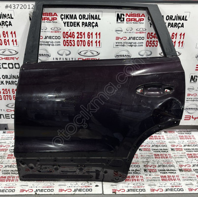 CHERY TİGGO 8 SOL ARKA KAPI ÇIKMA YEDEK PARÇA