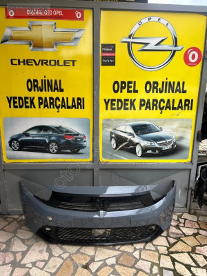 Opel Corsa f makyajlı kasa dolu ön tampon nardo gri 2024-