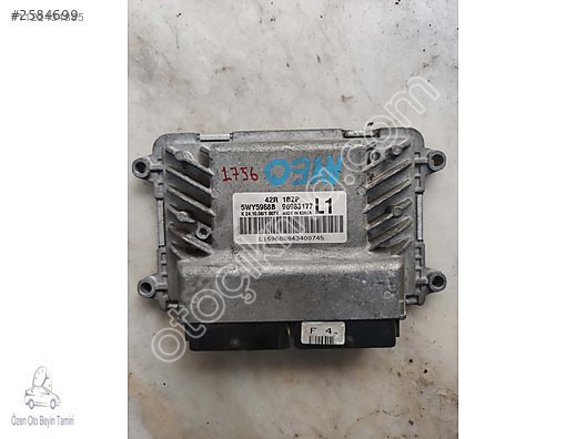 Chevrolet Aveo Motor Beyni 96983177 - 5WY5968B