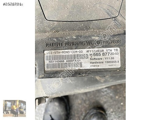 PEUGEOT 5008 HEAD-UP EKRAN WO2007057608 MONTECAR