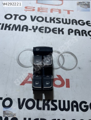 AUDİ A6 CAM AÇMA ANAHTARI DÜĞMESİ SIFIR
