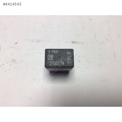 Opel İnsignia Astra 4 Pimli Siyah Röle 13500114