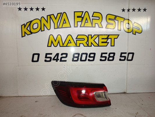 Renault Clio 4 sol arka stop tamirli