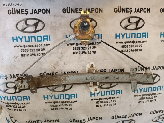 HYUNDAİ EXCEL SAĞ ÖN CAM KRİKOSU 1992-1994 ORJİNAL ÇIKMA YEDPARÇA