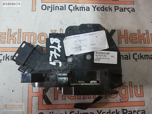RENAULT FLUENCE KAPI KİLİDİ SOL ARKA 825030019R