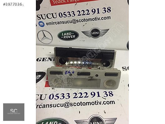 BMW 3 SERİSİ E46 İÇ TAVAN AYDINLATMASI