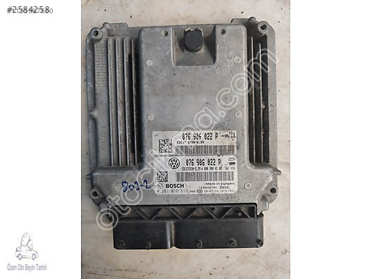 Volkswagen Crafter 2.5 TDI Motor Beyni 076906022P - 02810168
