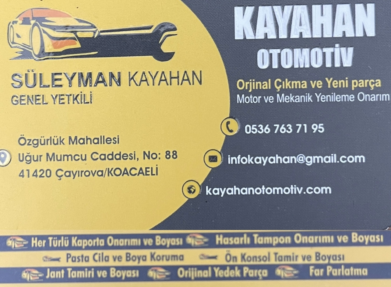 KAYAHAN OTOMOTİV