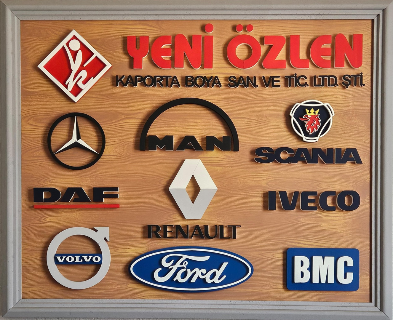 YENİ ÖZLEN KAPORTA BOYA ÇIKMA PARÇA