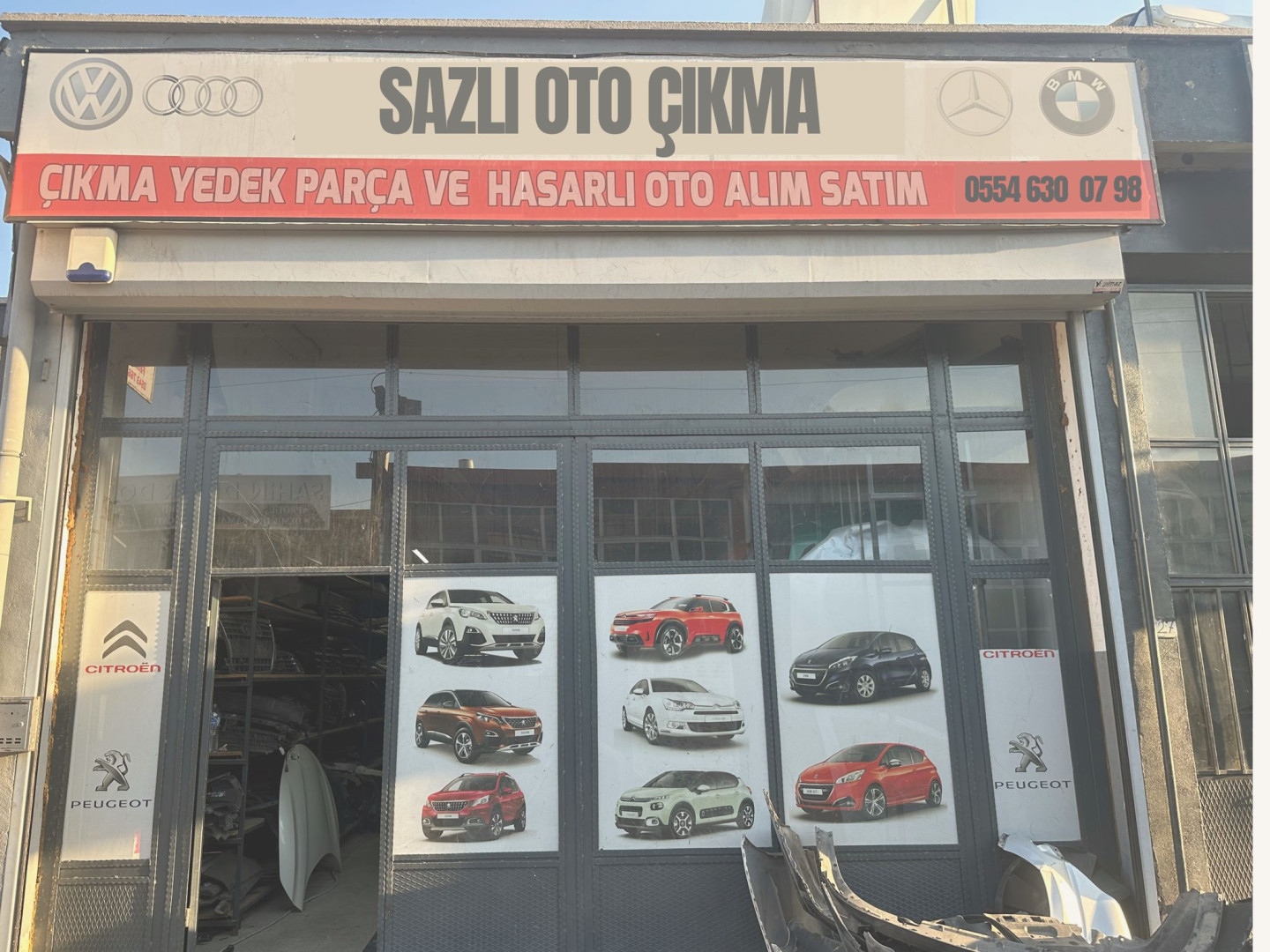 SAZLI OTO ÇIKMA YEDEK PARÇA