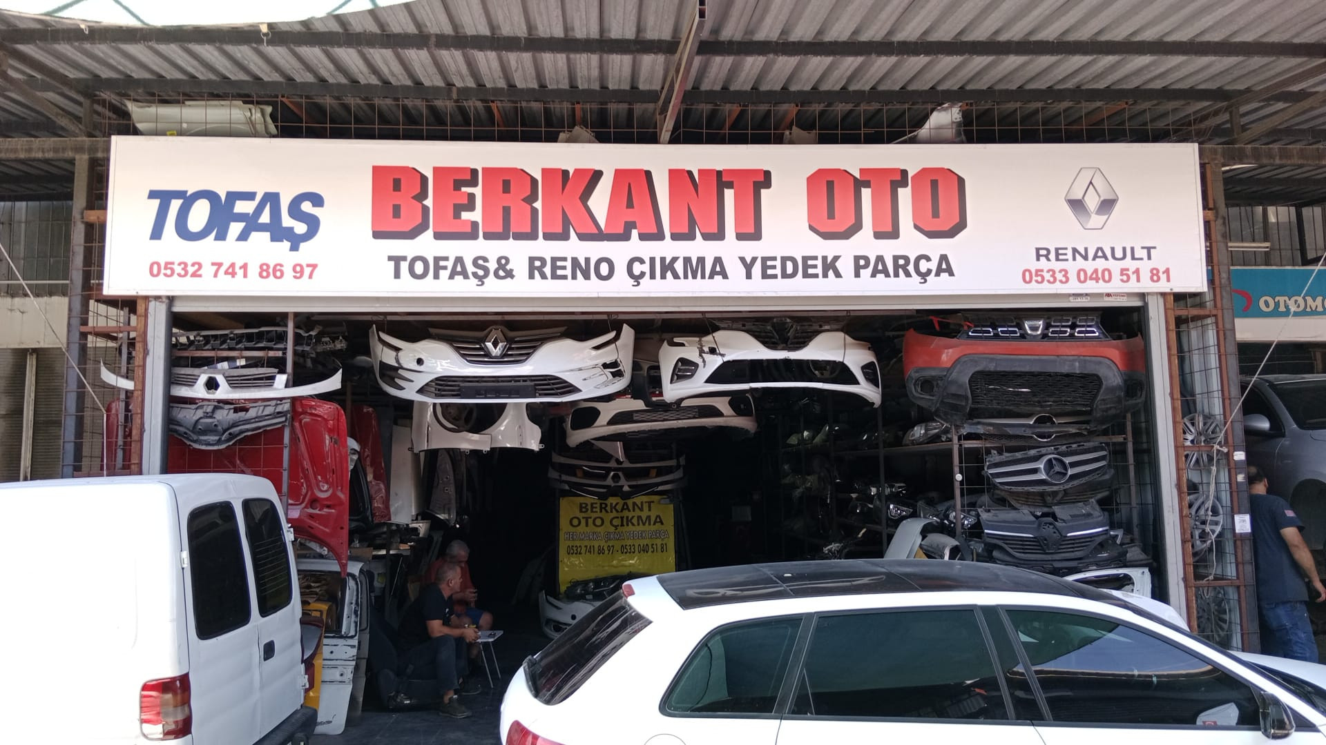 BERKANT OTO ÇIKMA YEDEK PARÇA